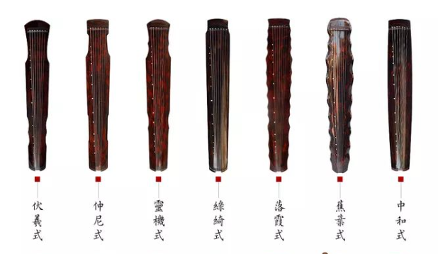 阿坝藏族羌族自治州十四种常见古琴样式（图集）
